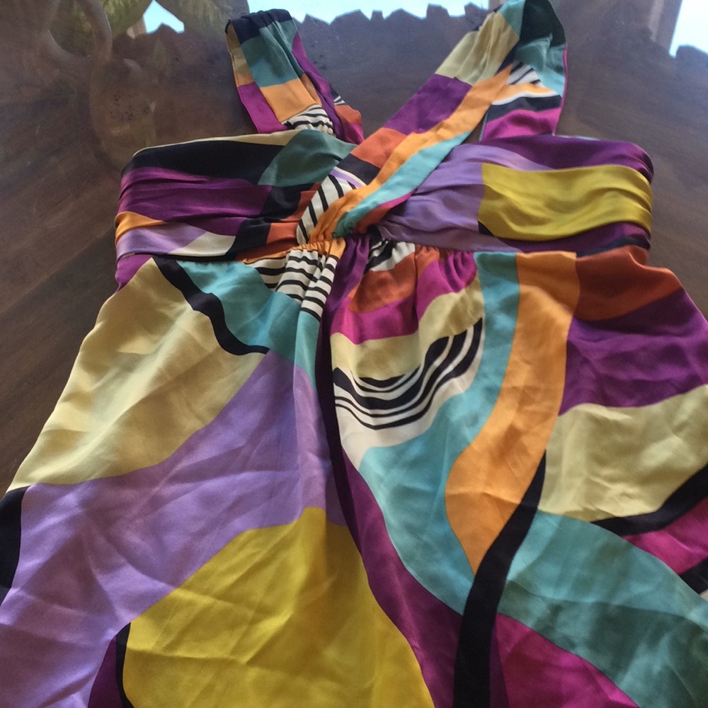 Silk top by matty m